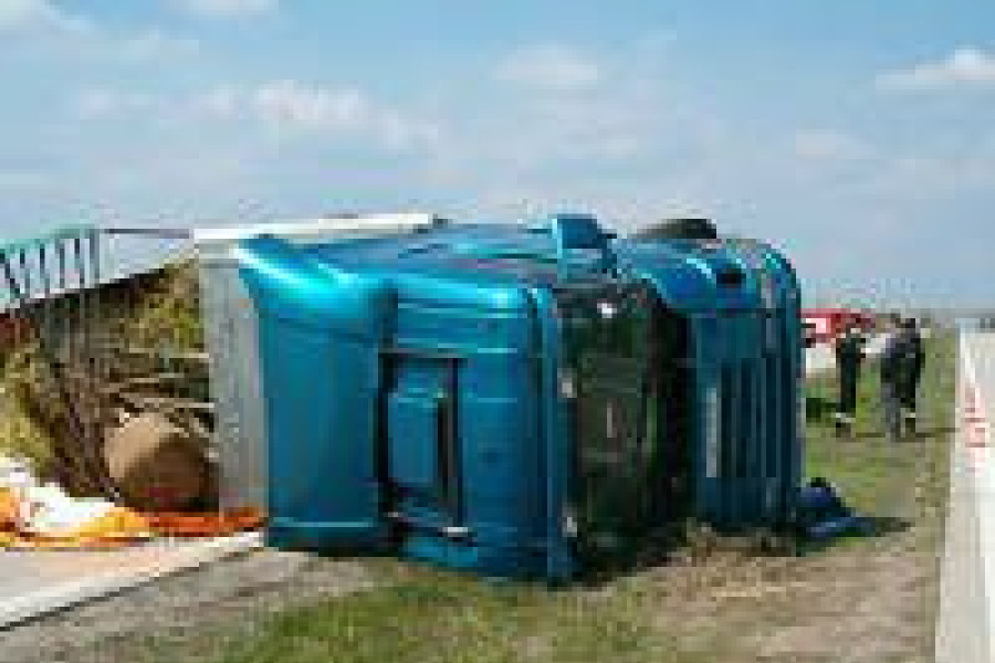 ciężarówka wypadek