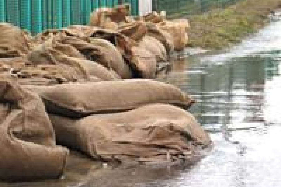 piasek worek powódź