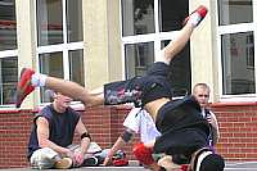 break dance pokaz