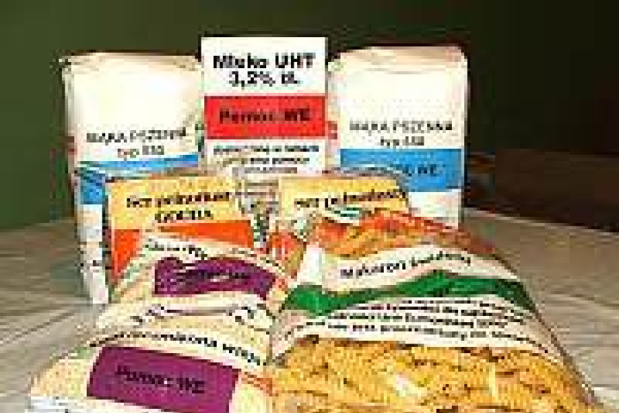 mąka ser kasza makaron mleko