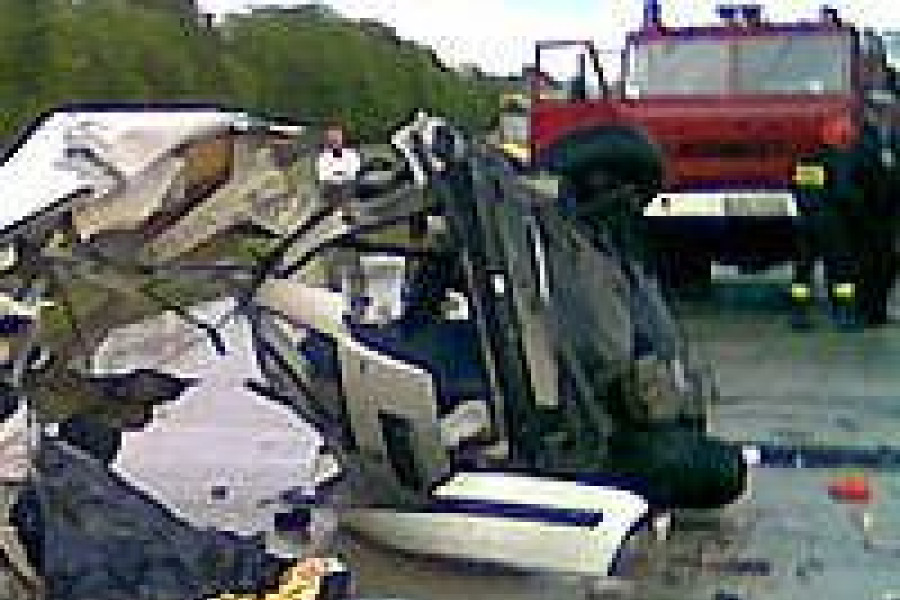 wrak wypadek