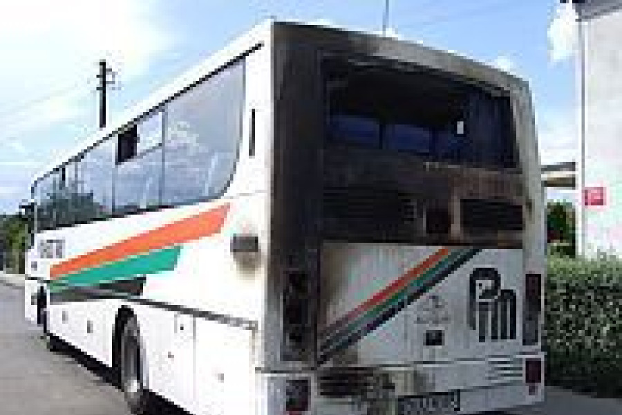 autobus pożar