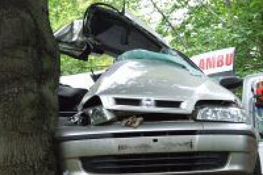 wypadek samochód fiat
