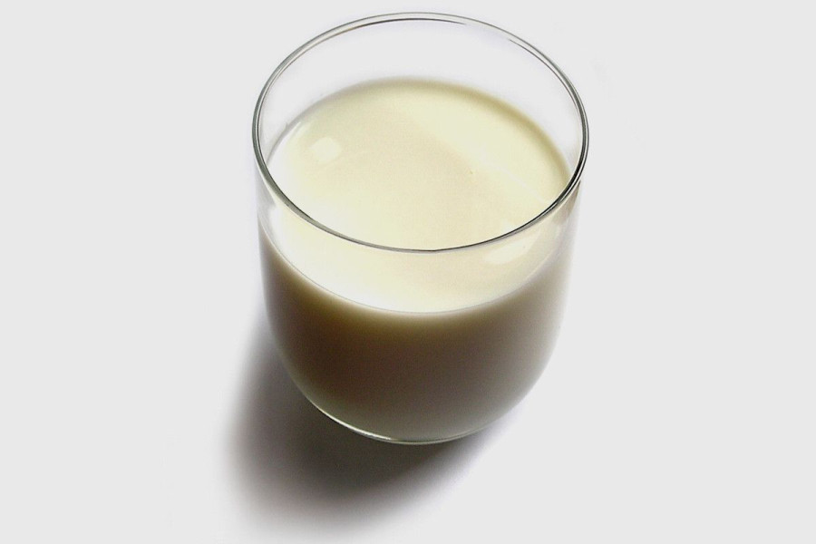 mleko szklanka