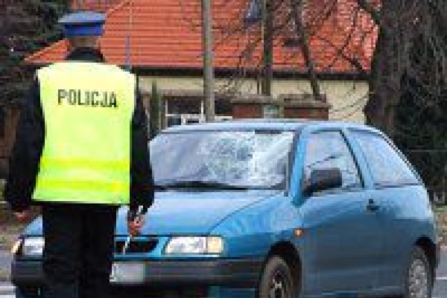 policjant seat potrącenie