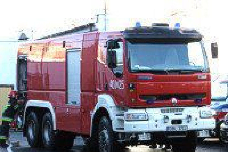 samochód strażacki