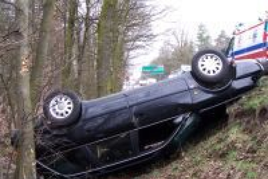 wypadek audi volkswagen