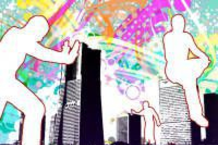 plakat festiwal open art przestrzeń