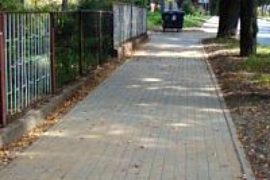 chodnik ulica lubańska