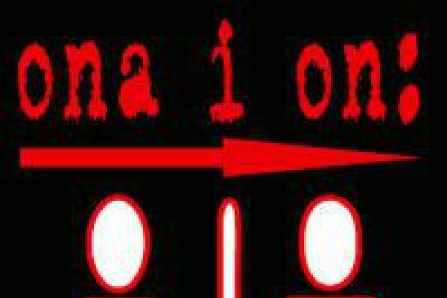 fragment plakat ona i on