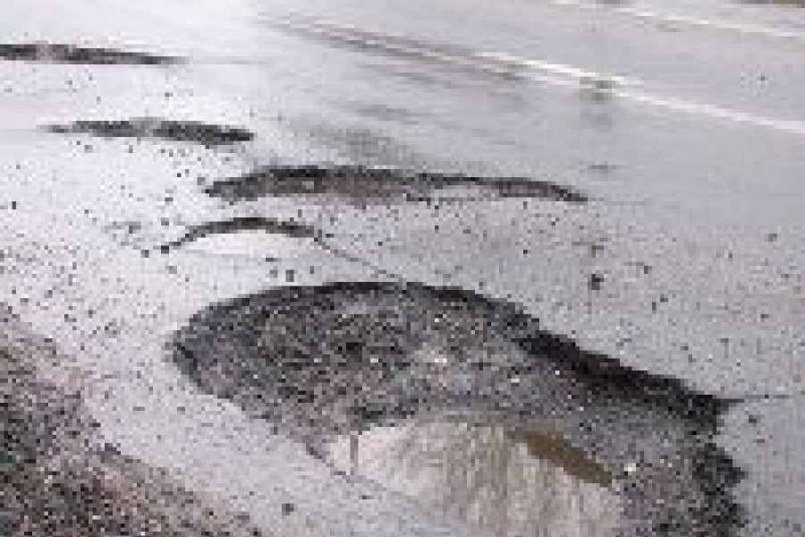 dziury droga jezdnia