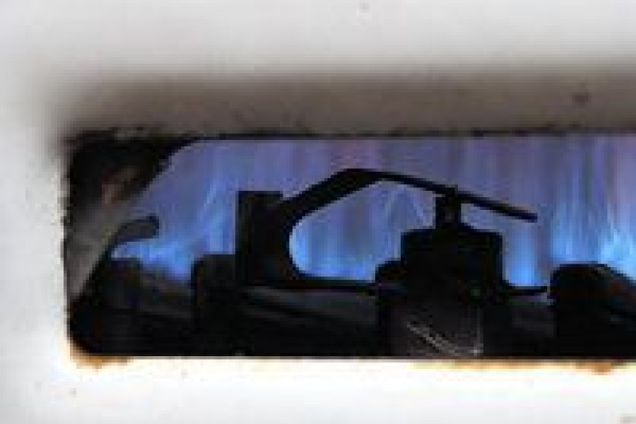 gaz czad płomień ogień