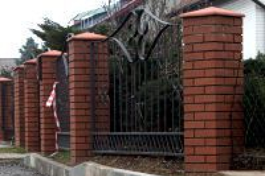 ogrodzenie skrzyżowanie