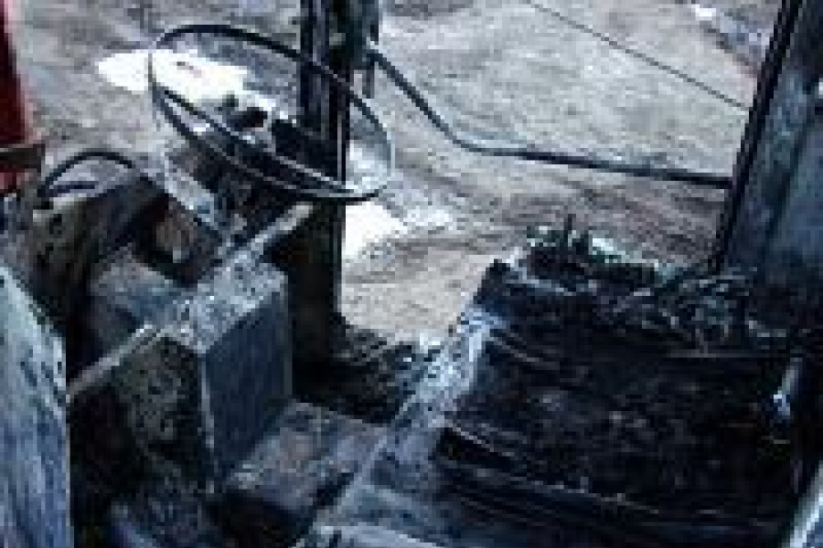 kabina ładowarka pożar