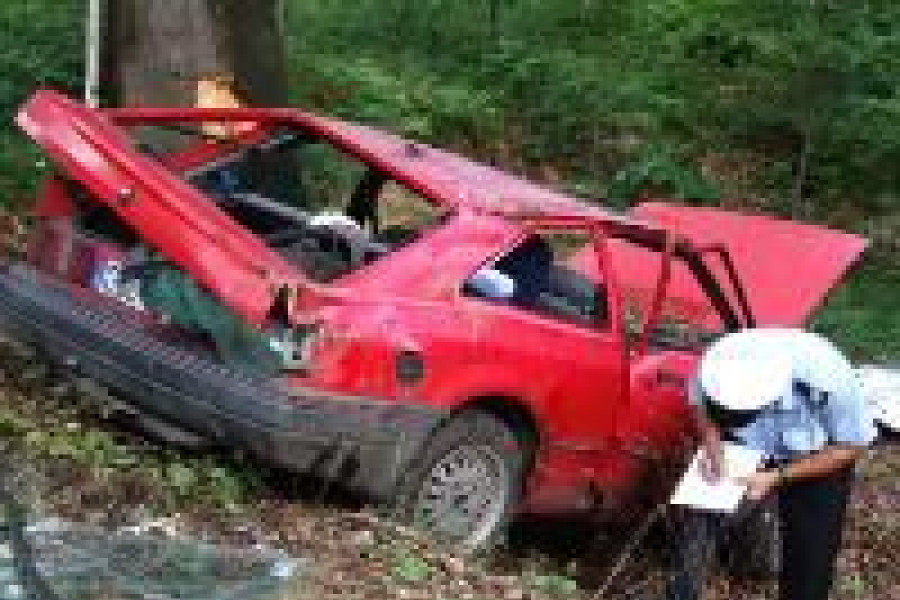 wrak wypadek osiecznica