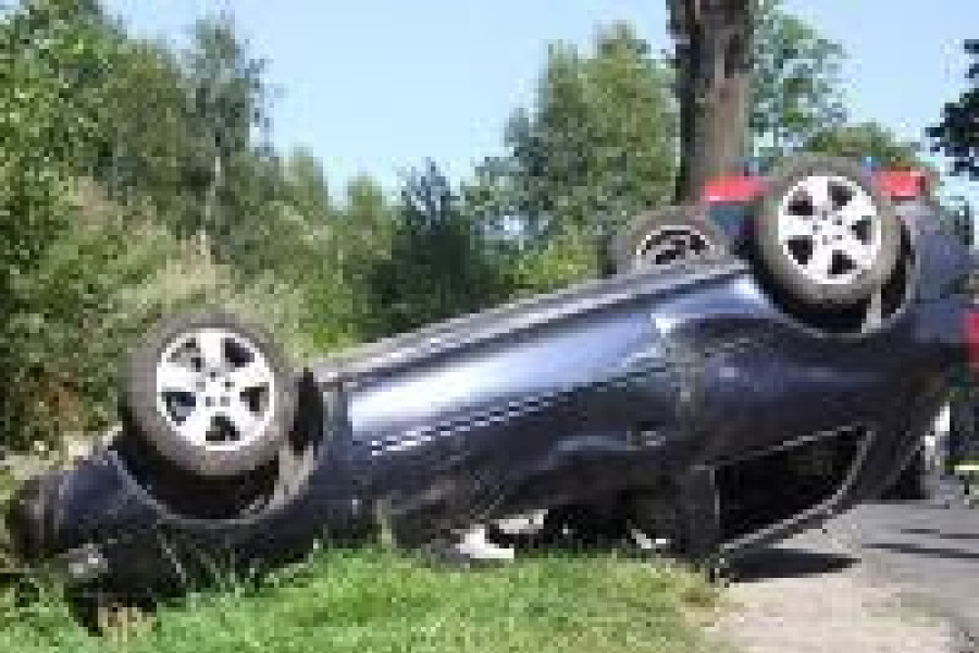 wypadek łaziska audi