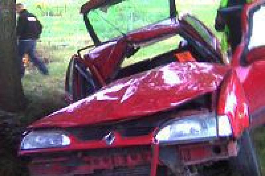 wypadek renault