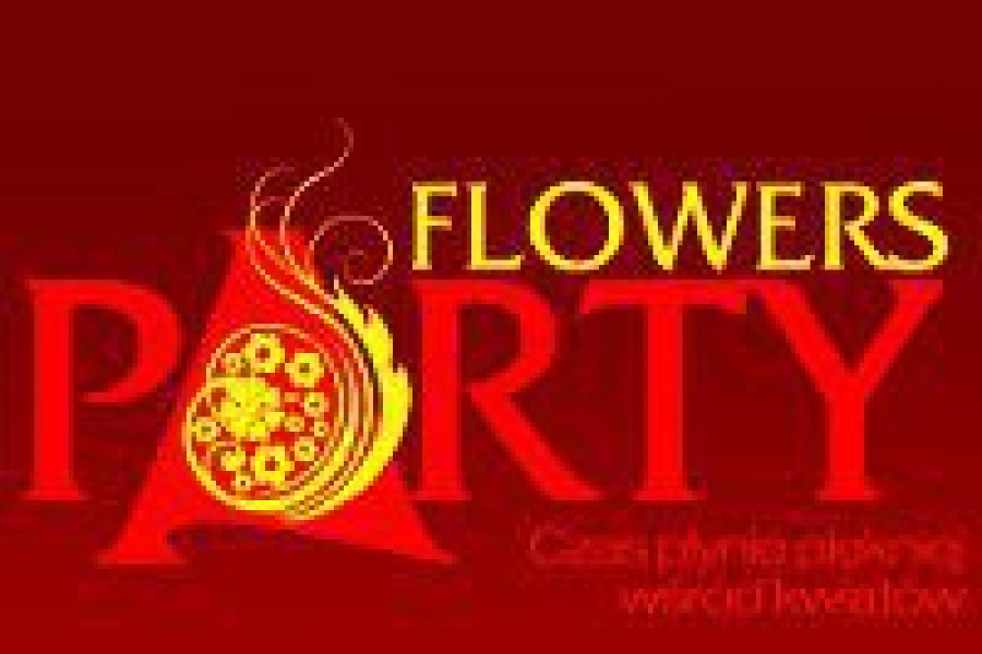 Logo Flowers Party