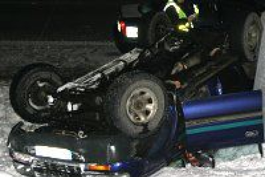 kolizja autostrada a4 toyota