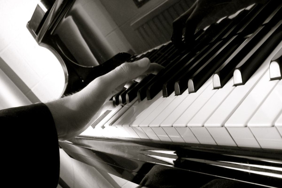 Klawiatura fortepian