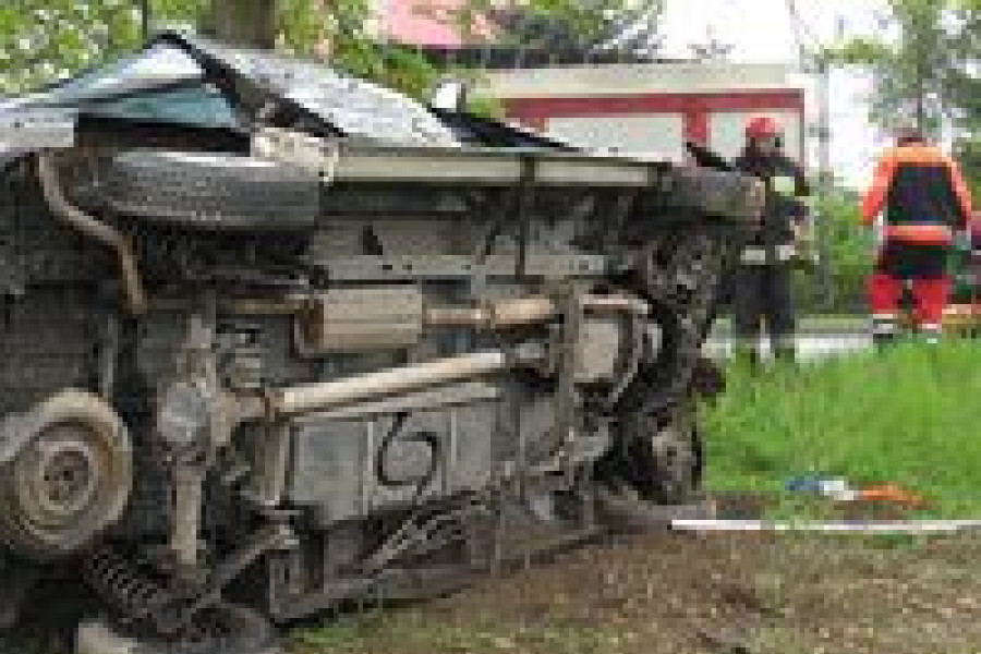 ford wypadek zebrzydowa