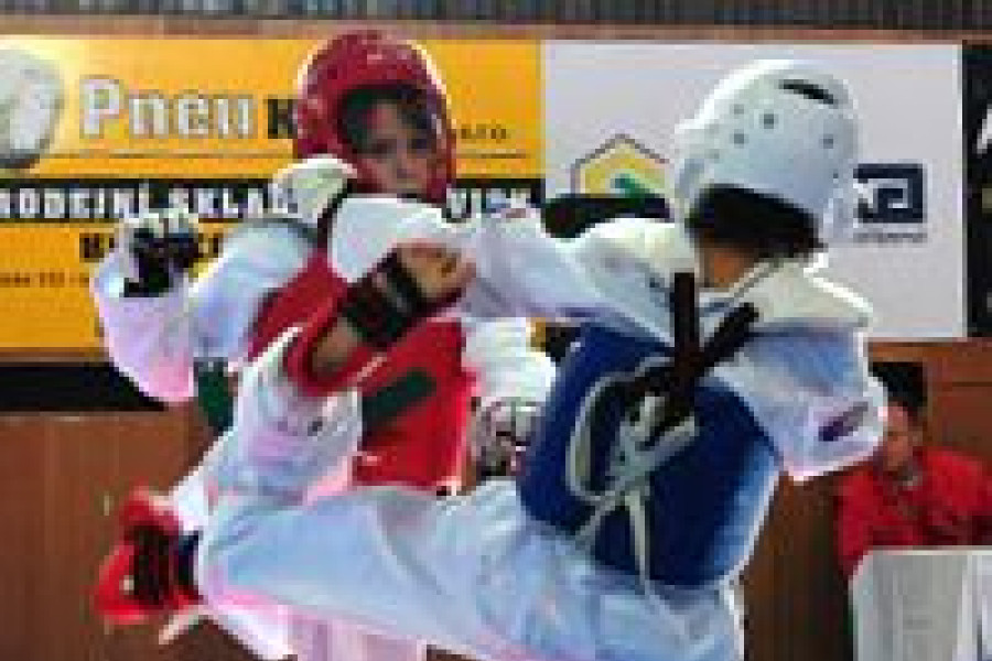 taekwondo walka zawodniczka