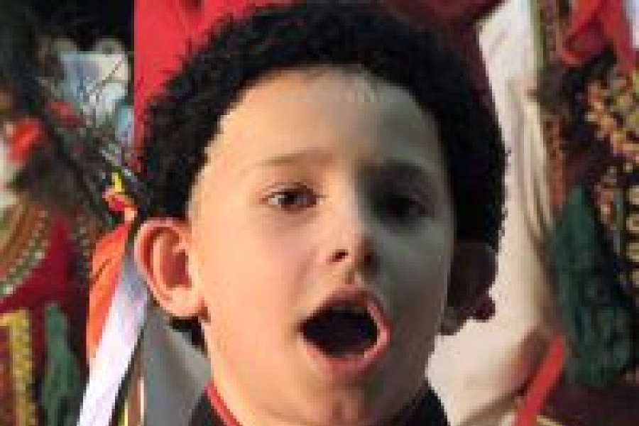 Chłopiec zpit krakowiak