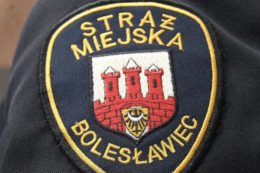 straż miejska sm naszywka