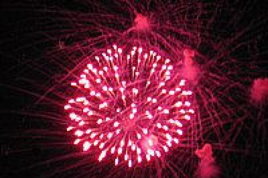 Sztuczne ognie sylwester