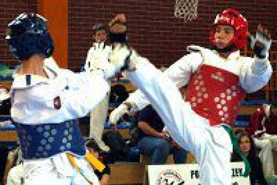 taekwondo olimpijskie zawodnik walka