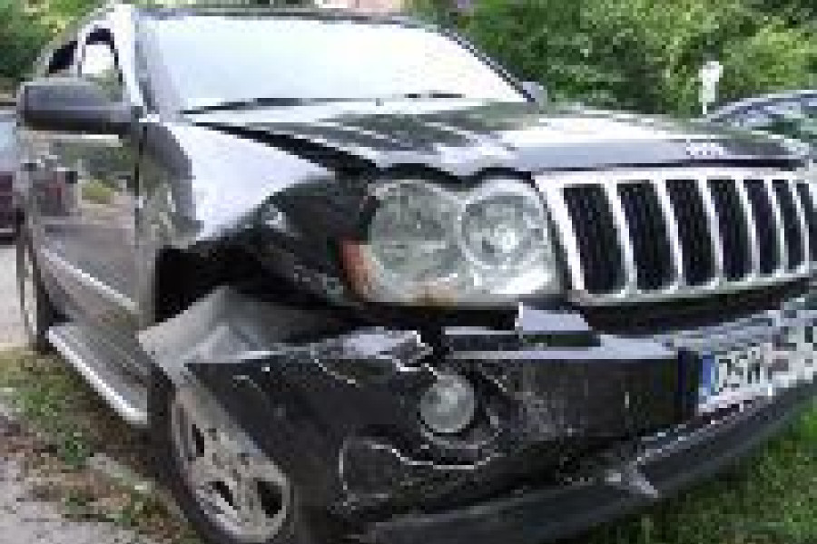 jeep kolizja