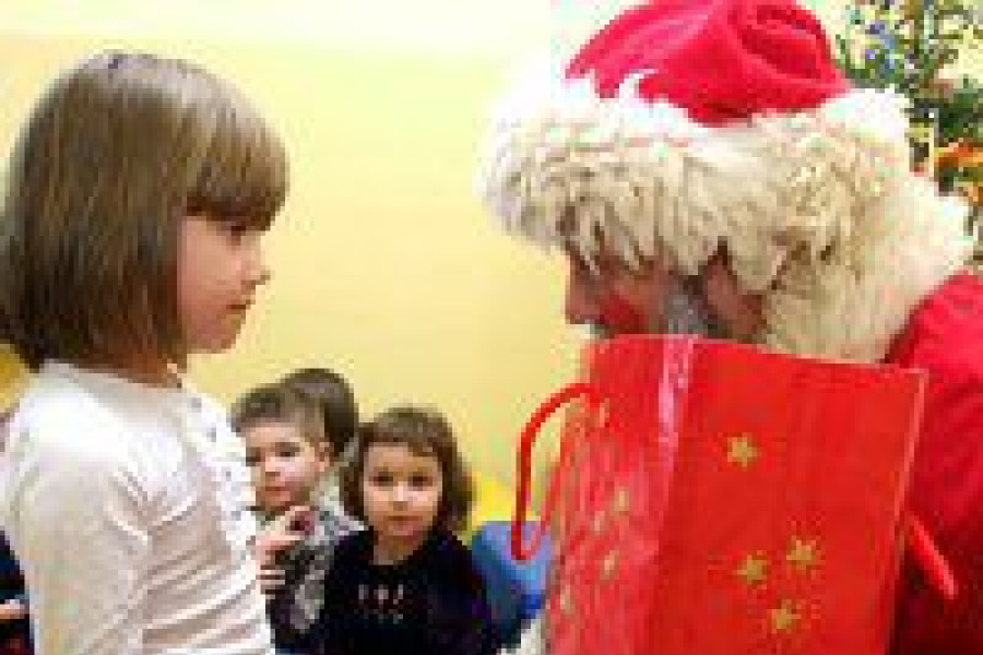 mikołaj dziewczynka szpital