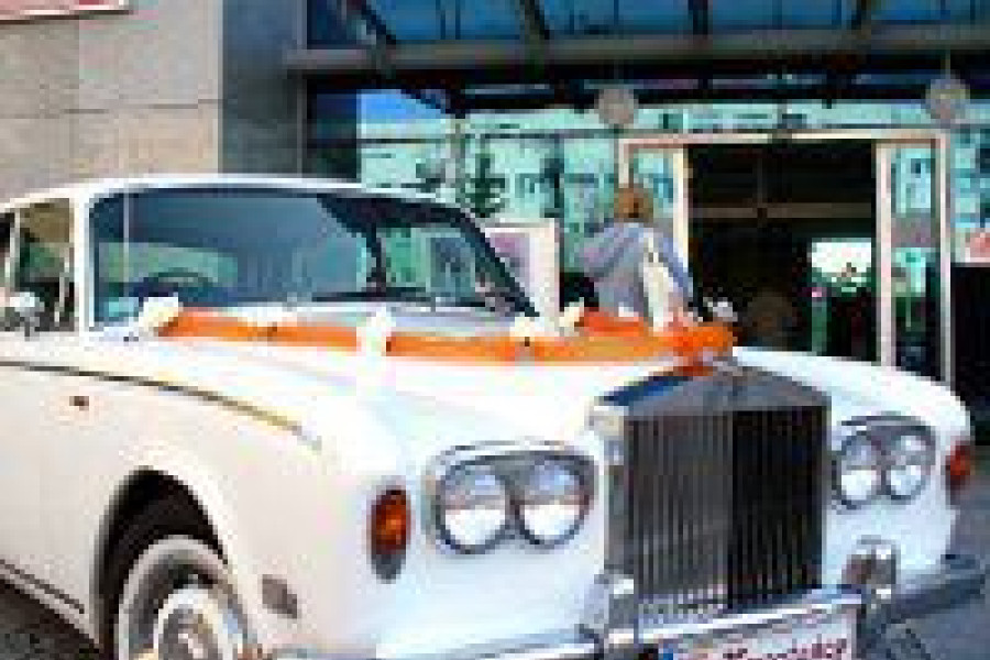 rolls-royce targi ślub