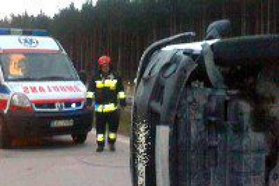 bus kolizja a18 autostrada