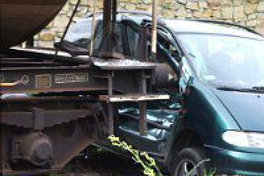 pociąg kolizja seat modłowa