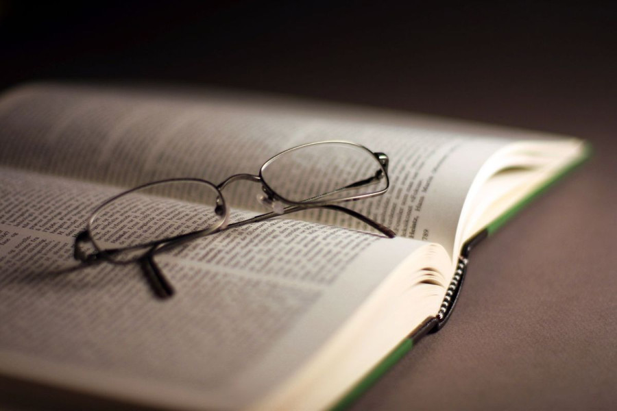 książka okulary