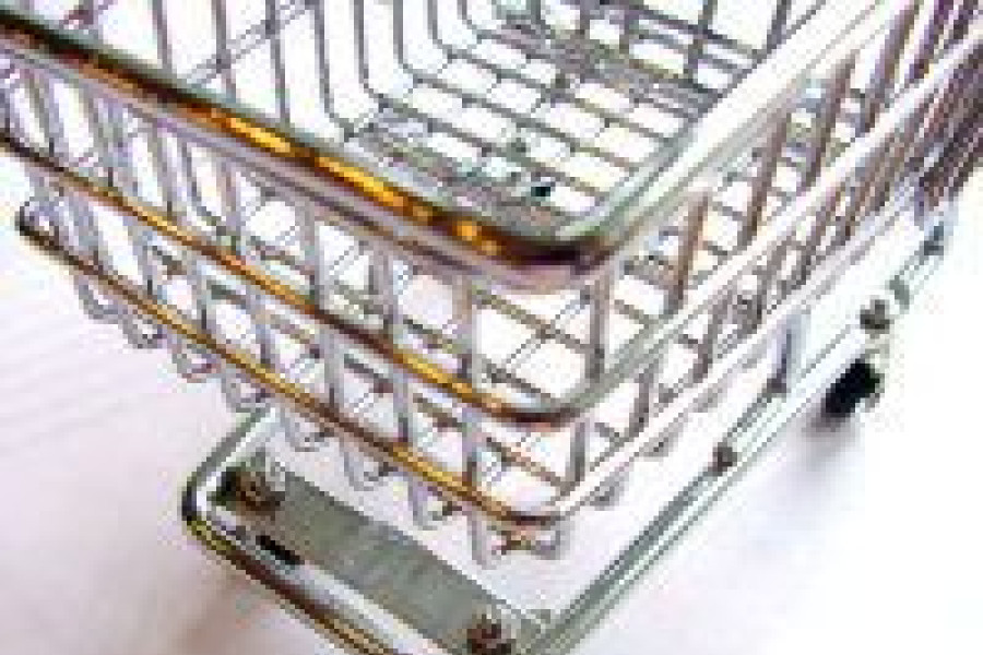 wózek market zakupy