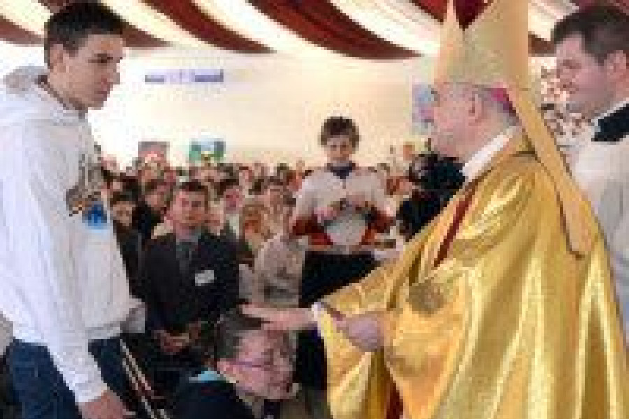 biskup spotkanie opłatek