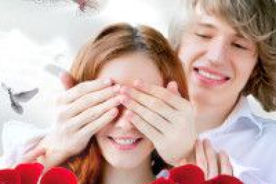 walentynki chłopiec dziewczyna