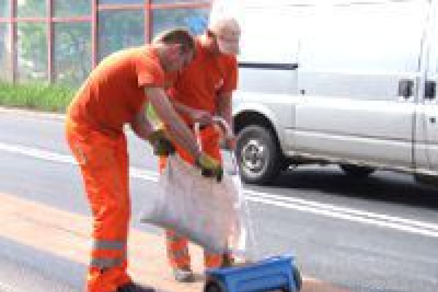 plama droga drogowiec