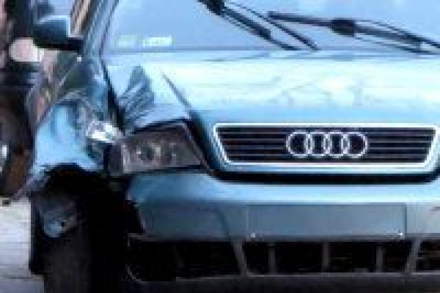 audi kolizja