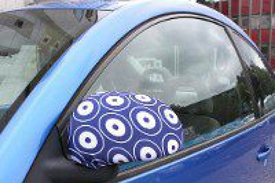 lusterko pokrowiec stempelek ceramika