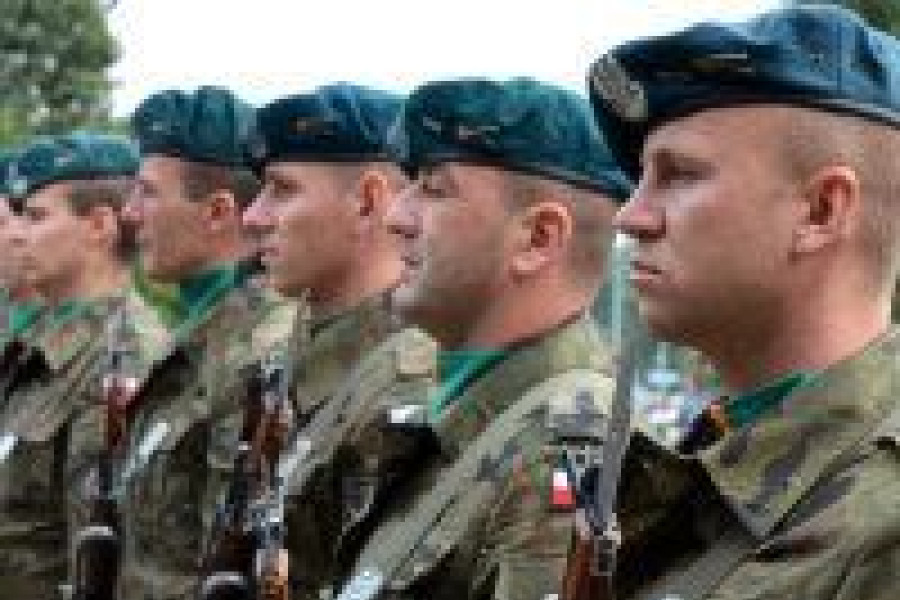 żołnierz uroczystość