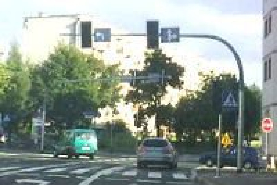 skrzyżowanie światła sygnalizacja łokietka