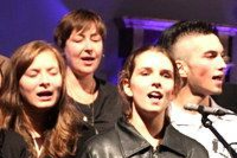 dzień papieski dziewczyna śpiew