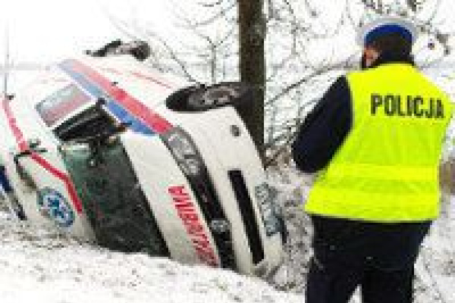 karetka kraśnik wypadek