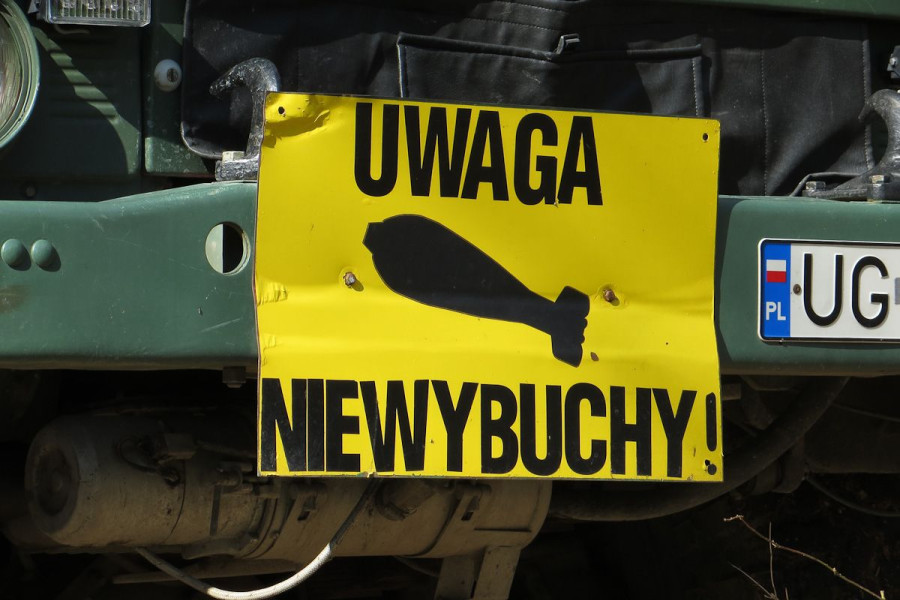 saper patrol niewybuch