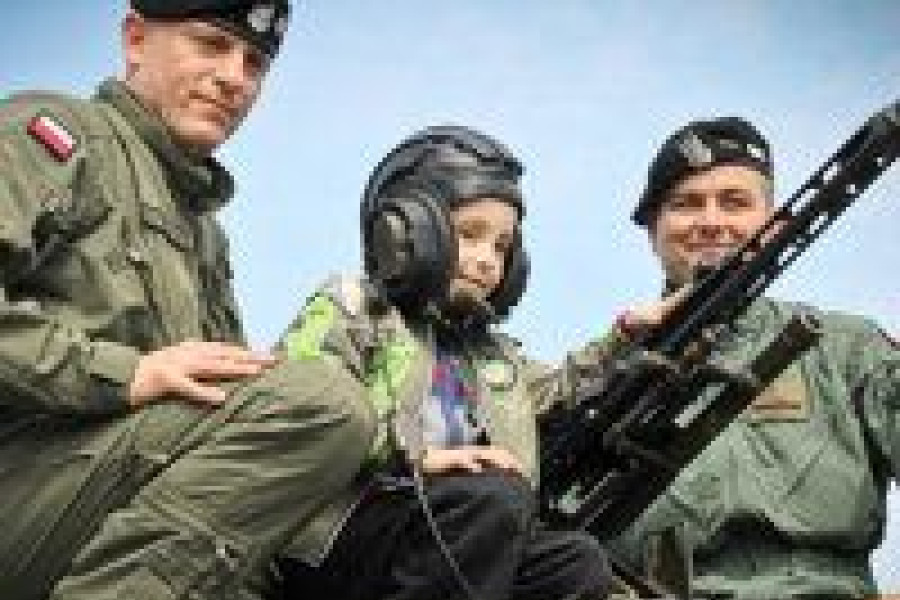 żołnierz chłopiec