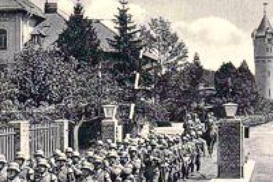 żołnierz świętoszów wieża ciśnień