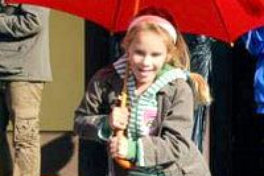 dziewczynka parasolka